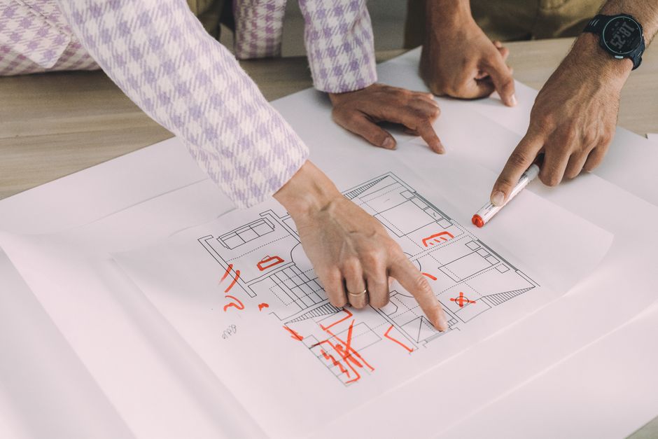 Разработка планировочного решения, деталь